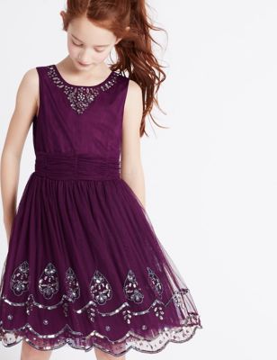 Beaded Dress &#40;3-14 Years&#41;